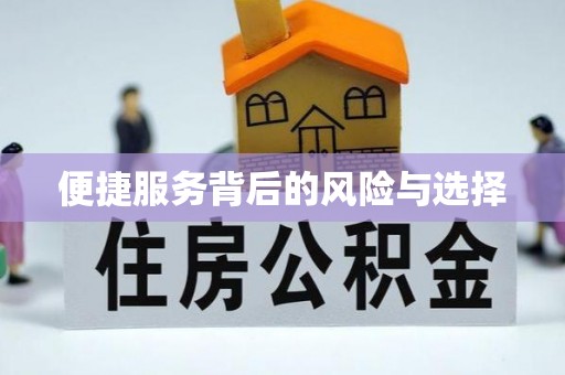 张掖便捷服务背后的风险与选择